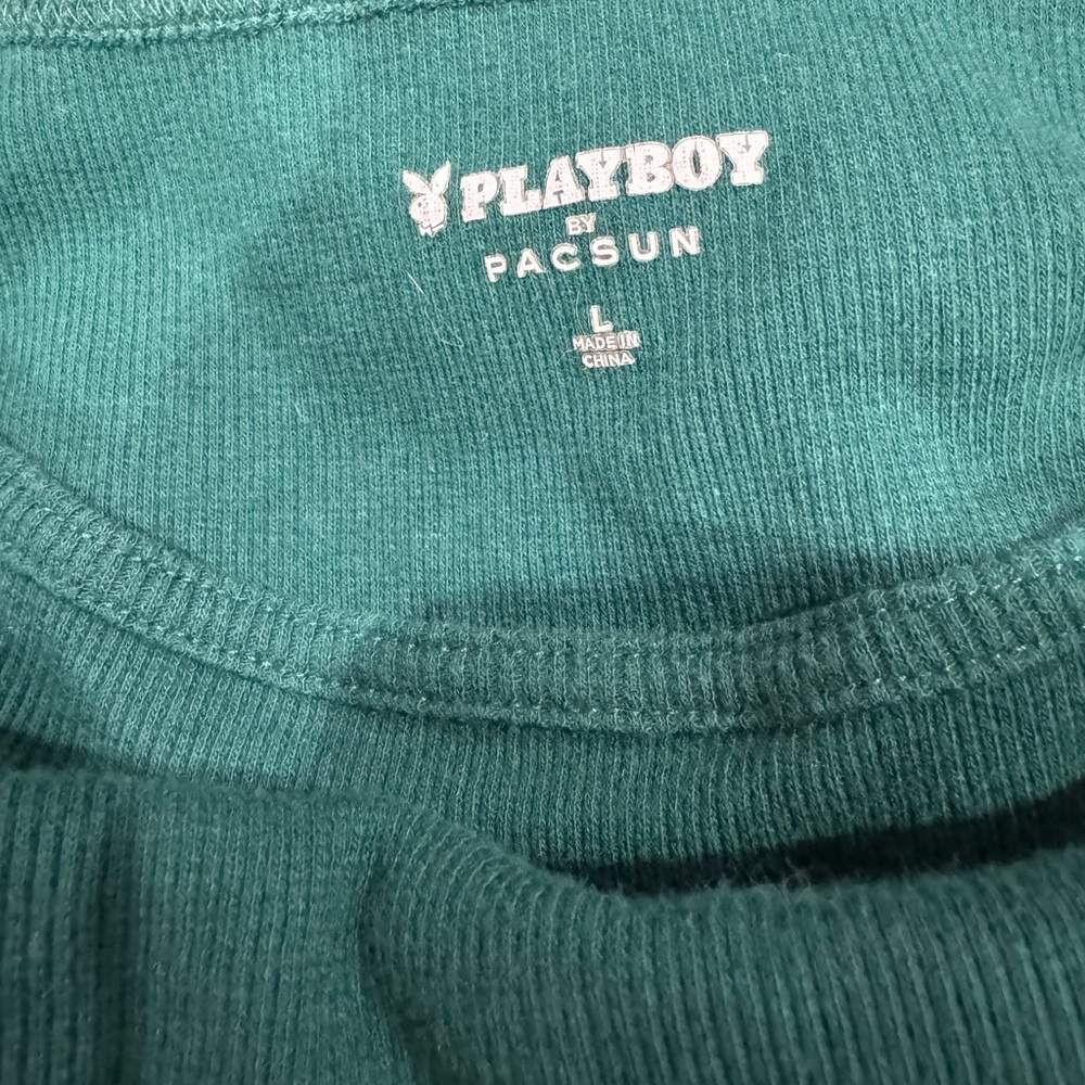 PLAYBOY by PacSun Teal Y2K Tank - Picture 5 of 7